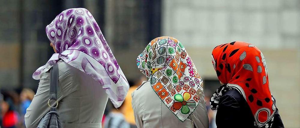 Manchen gilt das Kopftuch als Zeichen von Parallelgesellschaften.