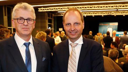 Freunde werden sie nicht mehr. Der CDU-Bundestagsabgeordnete Karl-Georg Wellmann und Ex-Senator Thomas Heilmann.