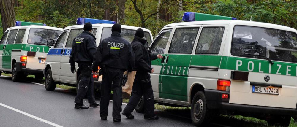 Die Brandenburger Polizei soll mehr Rechte bekommen.