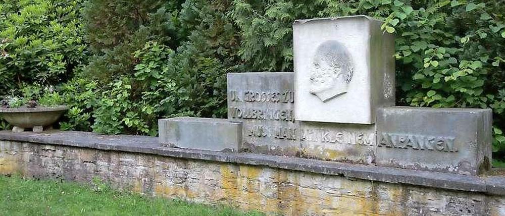 Denkmal für Sowjetführer. Im brandenburgischen Finsterwalde steht wohl bald die Sanierung des Lenin-Gedenksteins an.