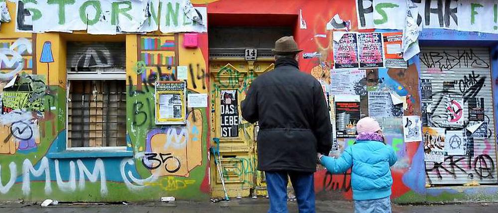 In der Tat: Berlin-Friedrichshain gilt inzwischen als beliebte Wohngegend für junge Familien. 