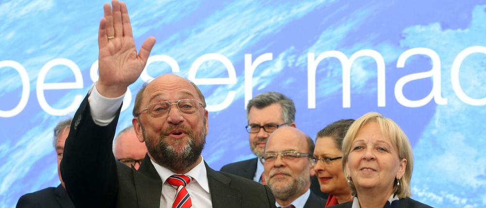 Martin Schulz ist die neue Hoffnung der SPD. 