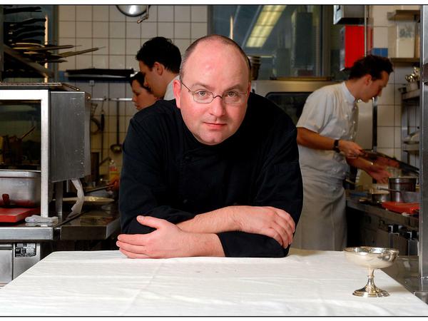 Erster mit zweien. Christian Lohse (hier 2007) kochte das "Fischers Fritz" am Gendarmenmarkt zu zwei Michelin-Sternen. 