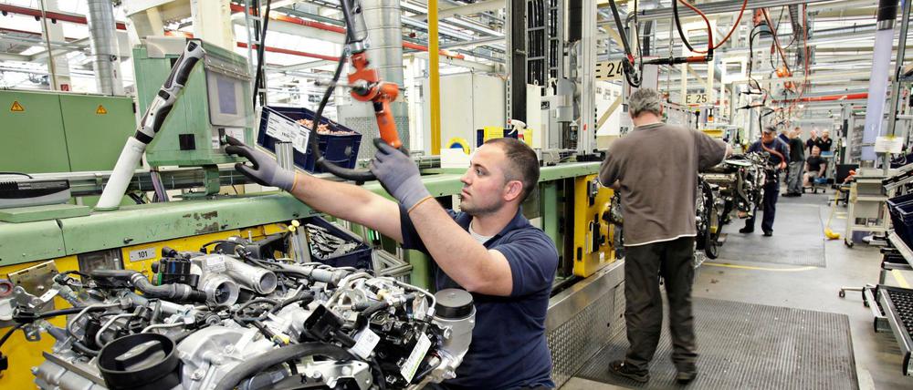 Jobmotor. Der Autobauer Daimler erhält von Mitarbeitern des Werkes in Marienfelde besonders gute Noten.