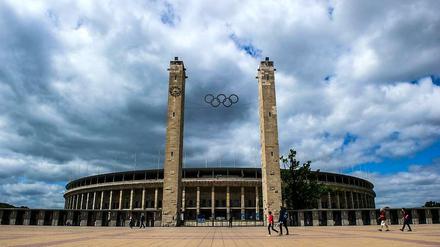 Altehrwürdig: Das Olympiastadion in Berlin.