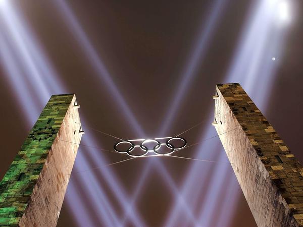 Die Olympischen Ringe in neuem Glanz? Noch ist eine Mehrheit der Berliner gegen eine Olympiabewerbung.