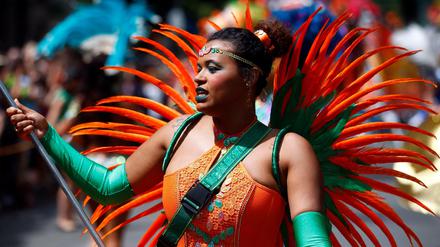 Der Karneval der Kulturen zieht traditionell am Pfingstwochenende durch die Hauptstadt.
