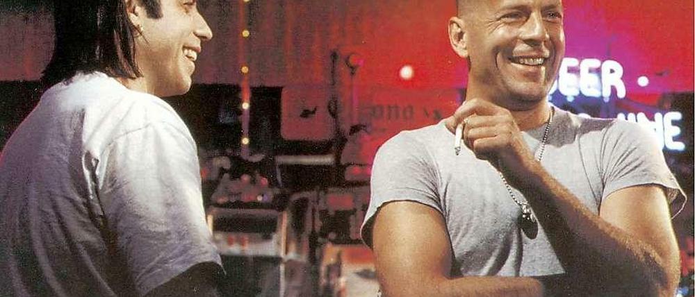 In "Pulp Fiction" macht Bruce Willis mit Eindringling John Travolta kurzen Prozess. Glück für die Einbrecher in Gesundbrunnen, dass nicht jeder Bruce Willis ist.