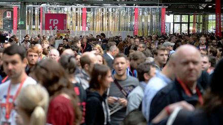 In bester Netz-Gesellschaft: Zur "re:publica14" kamen 6000 Teilnehmer.