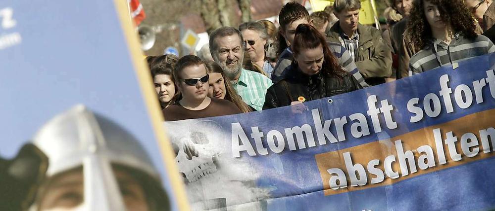 Im vergangenen September kamen 100.000 Atomkraftgegner nach Berlin.