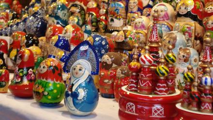 So bunt stellt man sich oft Russland vor. In Berlin leben etwa 300.000 Russen, die am 7. Januar Weihnachten feiern.
