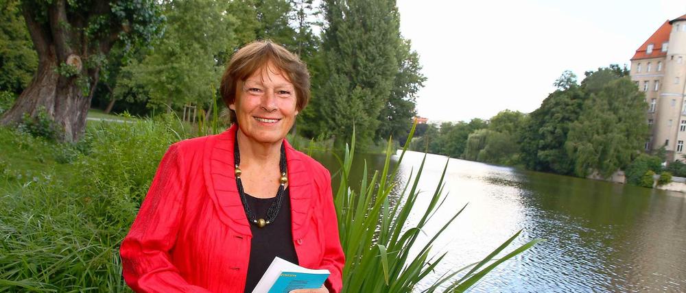 „Es ist immer schön, wenn man sieht, was man getan hat“, sagt Irene Fritsch, 70, pensionierte Lateinlehrerin und Parkverehrerin.