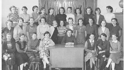 Ein Klassenfoto von 1953. 