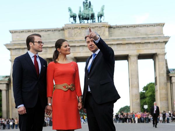 2011 zeigte Wowereit der schwedischen Kronprinzessin Victoria und Prinz Daniel die Stadt.