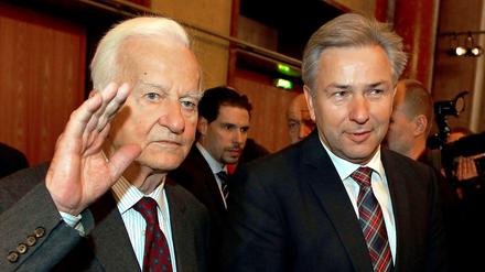 Richard von Weizsäcker und Klaus Wowereit: Die beiden letzten Regierenden Bürgermeister, die von ihrem Amt zurückgetreten sind.