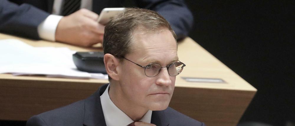 Berlins Regierender Bürgermeister Michael Müller (SPD) wird sich zum BER äußern müssen.