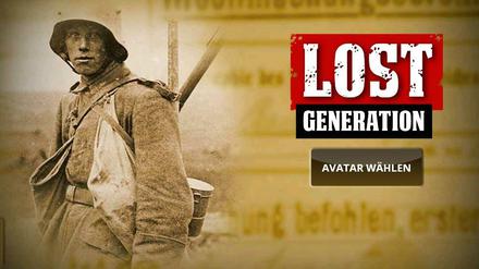 In der App "Lost Generation" könnt ihr einen Avatar auswählen, der euch seine Lebensgeschichte erzählt.