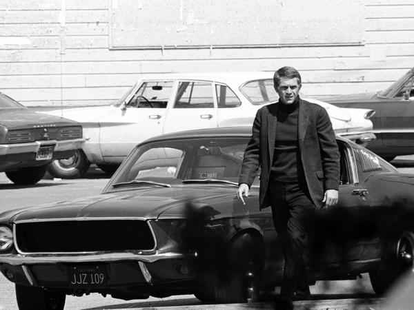 1968 raste Steve McQueen in "Bullitt" in einem Ford Mustang durch San Francisco.