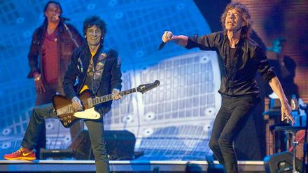 Urgestein des Rock 'n' Roll: Die Rolling Stones- hier bei einem Konzert in China.