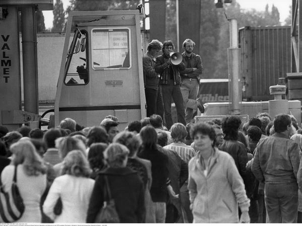 Der Kampf um Löhne, ein "Akt des Terrors" - so zumindest wertete das DDR-Regime den Reichsbahn-Streik.