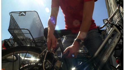 Fahrraddiebstahl bei Tagesslicht (Symbolfoto)