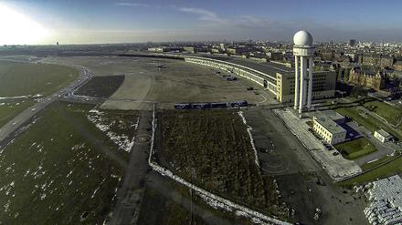 Gefragte Eventlocation: Der ehemalige Flughafen Tempelhof. 