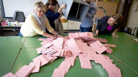 Viele Berliner haben beim Volksentscheid sogar per Briefwahl abgestimmt. Am Ende waren es nicht genug.