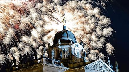 Feuerwerk in Sanssouci.