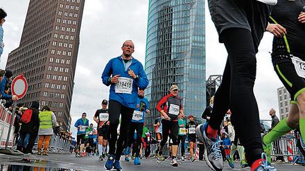 Eine Aufnahme vom 35. Berliner Halbmarathon im letzten Jahr.