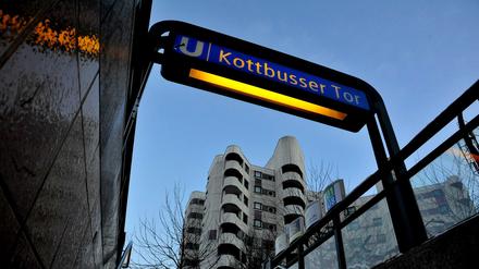 Schwerpunkt der Kriminalität. Das Kottbusser Tor in Kreuzberg.