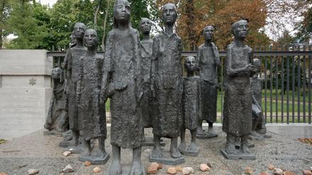Das Denkmal in Mitte erinnert an die Deportation von jüdischen Berlinern.
