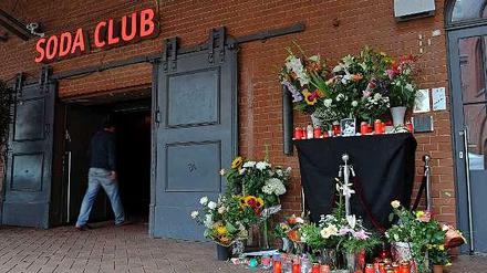 Ein Türsteher wurde im September 2013 vor dem Soda-Club in Berlin-Prenzlauer Berg niedergeschossen. Der 39-Jährige starb kurze Zeit später in einem Krankenhaus.