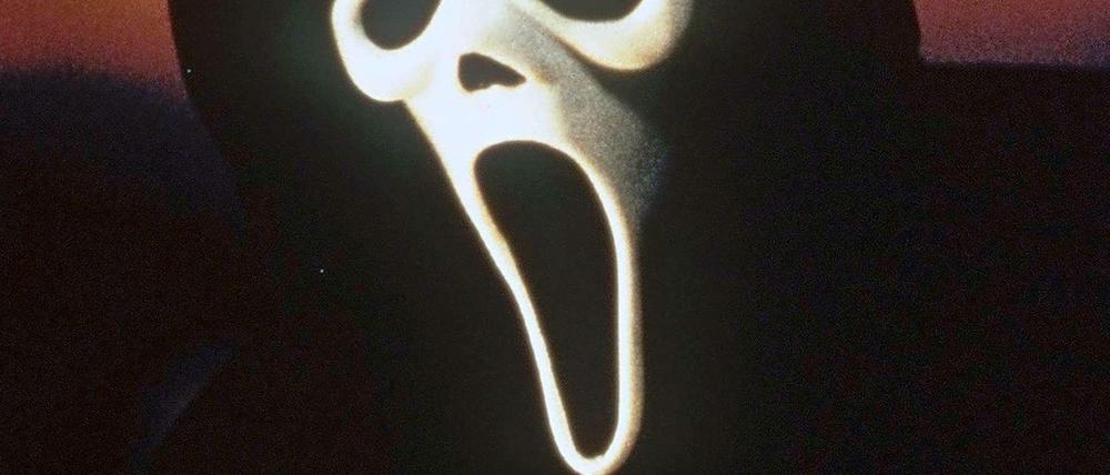Beliebte Halloween-Maske aus den Scream-Filmen.