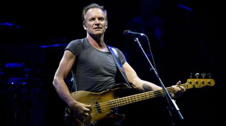 Sting will am 1. August die Waldbühne rocken - seine Fans müssen mit scharfen Kontrollen rechnen.  