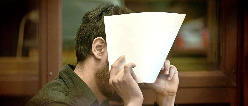 Mehmet Y. bei seinem ersten Gerichtstermin im März. 