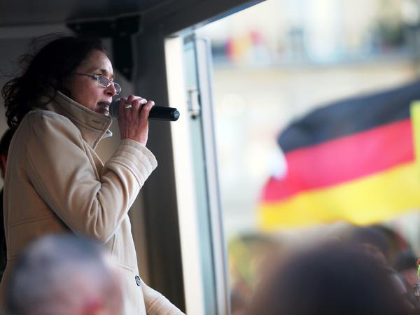 Bei der Oberbürgermeisterwahl in Dresden bekam die Pegida-Kandidatin Tatjana Festerling fast doppelt so viele Stimmen wie der AfD-Kandidat.