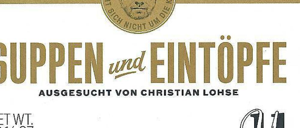 Christian Lohse, Lohses Mundwerk, Umschau Verlag, 260 S., 25 Euro.