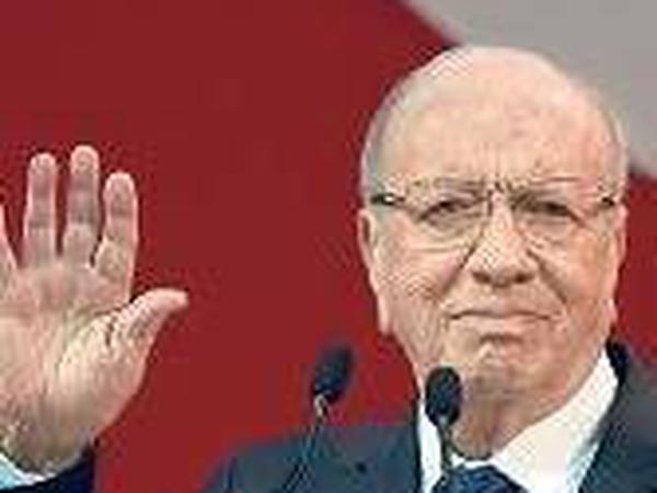 Beji Caid Essebsi, 87-jähriger Ex-Premierminister, Ex-Minister und Ex-Parlamentspräsident.