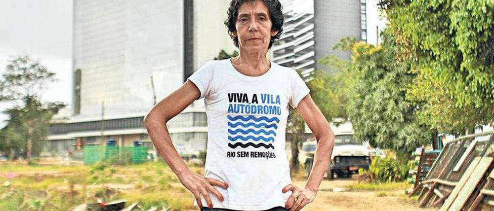Maria da Penha gehört zu den wenigen, die nach den Olympischen Spielen in Vila Autódromo bleiben dürfen.