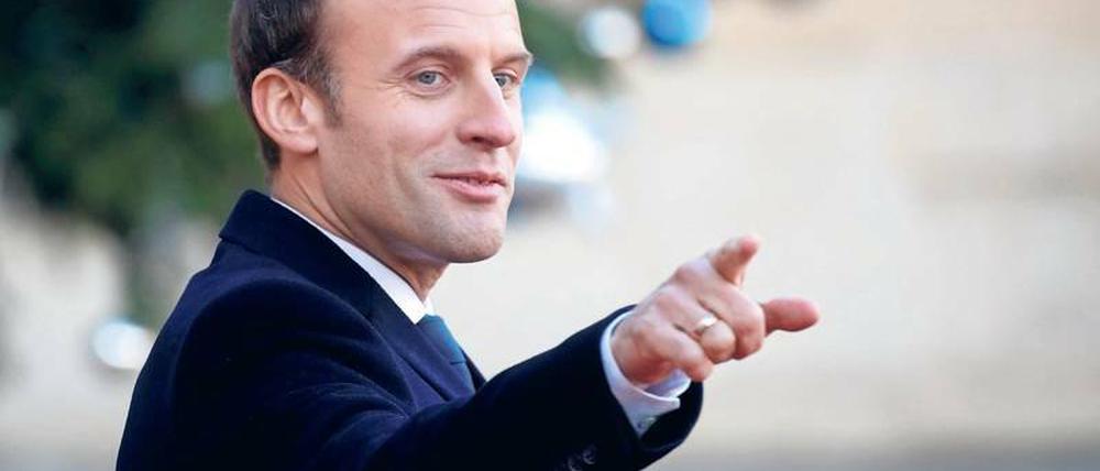 Der Mann hat eine Vision: Emmanuel Macron will Frankreich wieder mit sich selbst versöhnen. 