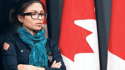 Kurz vor der Festnahme ihres Mannes flüchtete Ensaf Haidar nach Kanada.