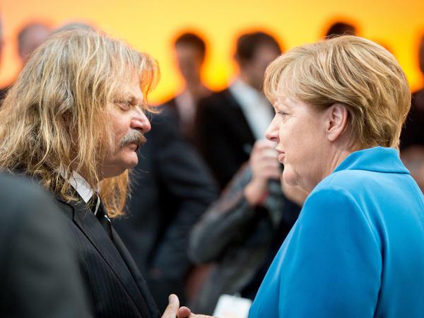 Leslie Mandoki ist ein Unterstützer von Merkels Flüchtlingspolitik.