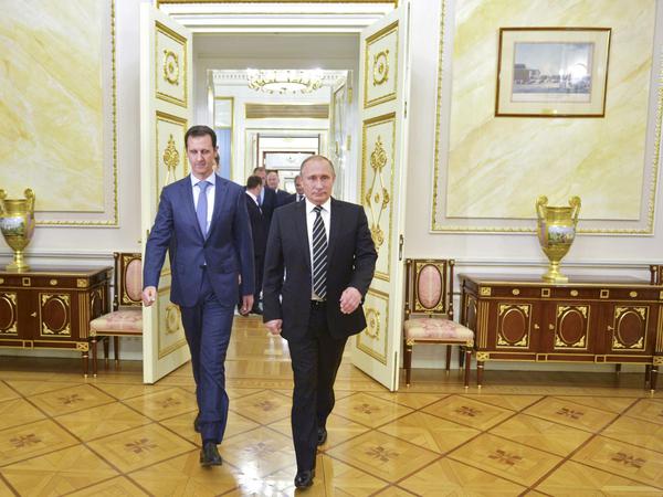 Kreml-Chef Wladimir Putin ist einer der letzten Verbündeten Assads.