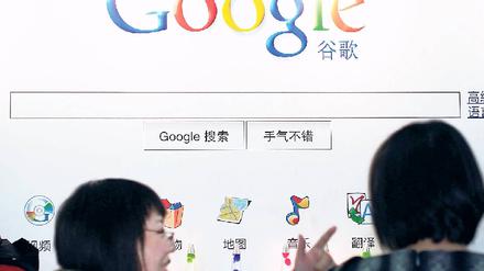 Nur Nummer zwei: Google kommt in China erst hinter Baidu. Die chinesische Suchmaschine legt deutlich mehr Gewicht auf Unterhaltung als auf Politik. Foto: pa/dpa
