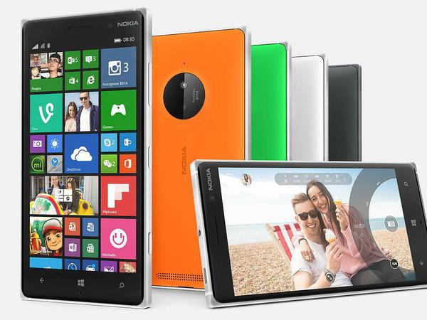 Das Nokia Lumia 830 kostet mit 400 Euro nur die Hälfte des Apple-Spitzenproduktes.