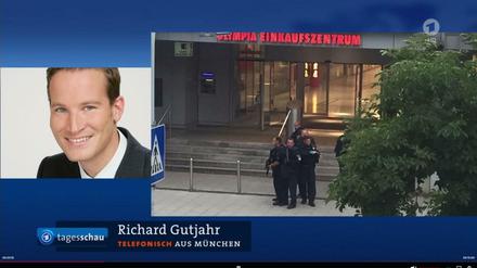 ARD-Reporter Richard Gutjahr war auch in München nah am Geschehen. 