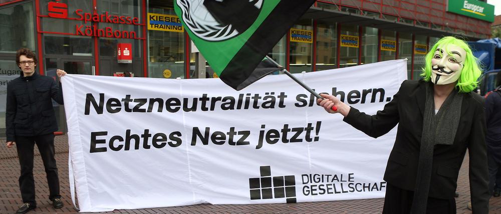 Auch in Deutschland ein starkes Thema: Netzneutralität