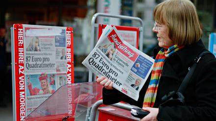 Die traditionsreiche Münchner "Abendzeitung" hat Insolvenzantrag gestellt.