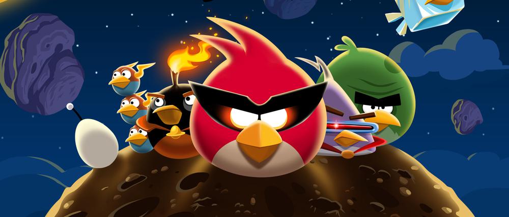 Jetzt auch im Weltraum: die Angry Birds.