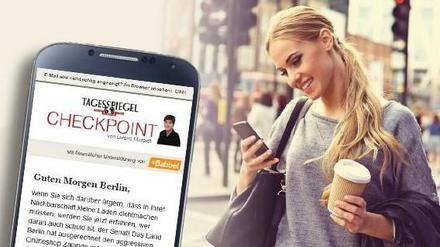 Der Tagesspiegel-Checkpoint bietet alles Wichtige aus Berlin, wird geschrieben von Chefredakteur Lorenz Maroldt und erscheint an jedem Werktag morgens um sechs Uhr.